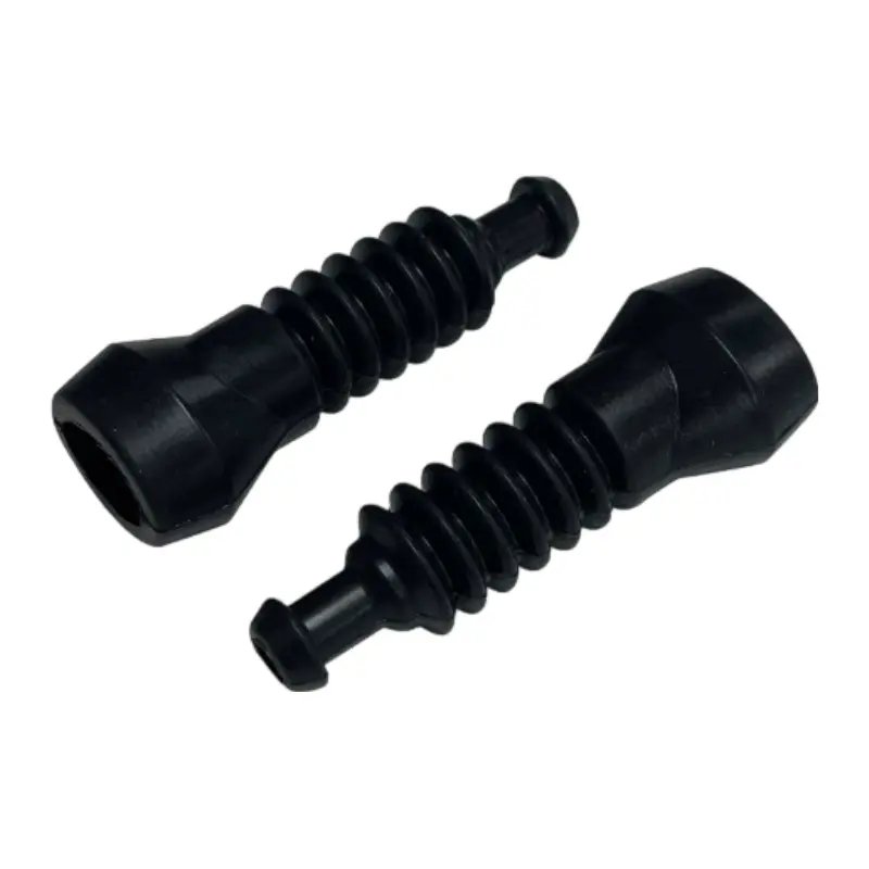 Two-Hole Threaded Rubber Boot